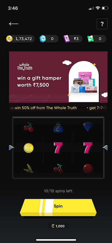 CRED reward offer